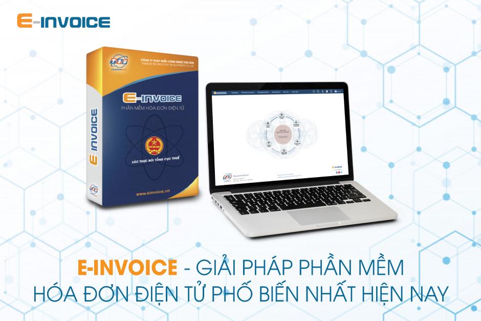 phần mềm hóa đơn điện tử E-invoice